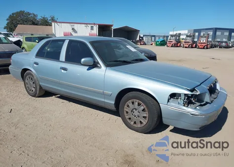 2008 Mercury Grand Marquis Gs из США, поврежденный, VIN 2MEFM74V88X609779